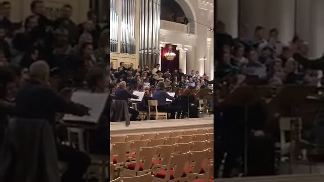 Темирканов репетирует Реквием Верди