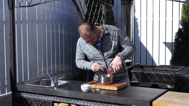 Рецепт СЫРНОГО СОУСА к шашлыку из птицы Видео рецепт на мангале