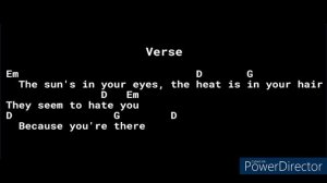 Black - Wonderful Life - Acoustic Cover with Lyrics and Chords