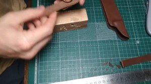 Кованый нож из рессоры своими руками. Полный цикл от ковки до ножен.
