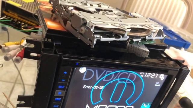 Pioneer AVIC-5100NEX Error-02-9E problem and possoble fix смотреть онлайн