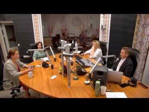 Анастасия Раинская в эфире утренней программы на радио "Казак FM"