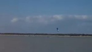 Kite Surfing in Sanlúcar de Barrameda (Spain)