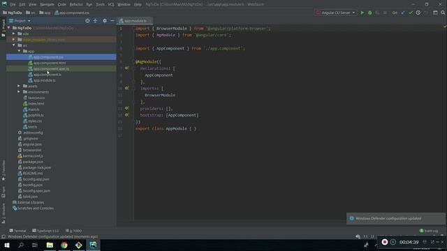 ToDo App Angular NgRx. Подготовка проекта. Установка Angular 8 и ngrx, создание репозитория github