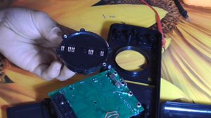 Расположение пластин переключателя мультиметра DT9207