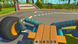 Scrap Mechanic гайд - Подвеска на двигателях (без амортизаторов)