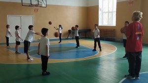 Баскетбол Ловля и передача мяча