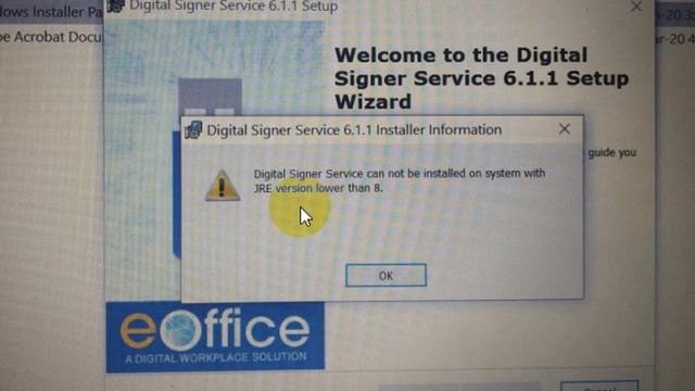 eOffice -- Confusion between JAVA and JRE for DSC Set Up or DSC Signer Service - Issue Resolved. смотреть онлайн