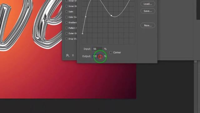 Photoshop Tutorial: Shiny Chrome Text Effect смотреть онлайн