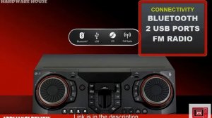 LG XBOOM CL87 HiFi Audio set | Full Review and sound test