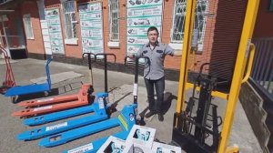 Гидравлические тележки (рохли), платформенные тележки