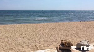 Евпатория. Пляж санатория Приморье. Май 2019г.