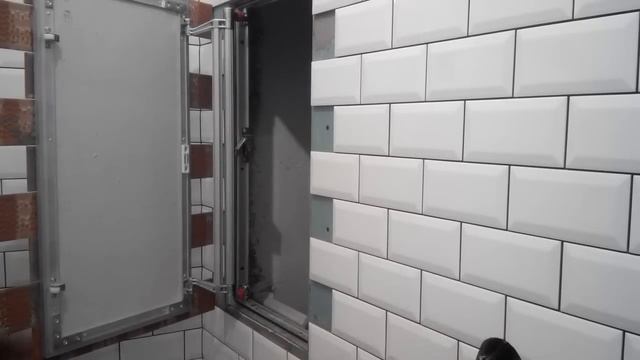 Укладка плитки кабанчик. Ревизионный люк невидимка. смотреть онлайн