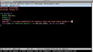 Emacs as a C/C++ Editor/IDE (Part 3): Installing CEDET mode for true intellisense