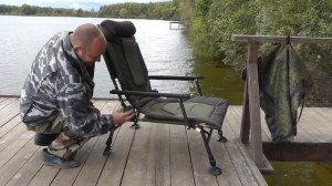 Карповое(рыболовное) кресло.удобство на рыбалке.
