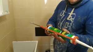 Установка крана Gappo и монтаж рукомойника .
