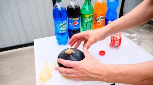 Experiment Coca Cola Mentos vs Washing Machine