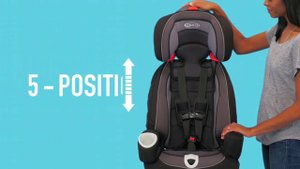 Graco’s top-rated Nautilus 80 Elite 3-in-1 harness booster secures your child from 22-80 lb!