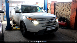 Течь раздатки снятие и переуплотнение крышки на Форд Эксплорер 2013 года Ford Explorer 3,5 1часть