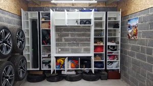 Гараж. Интерьер гаража. Мебель в гараж. Fb.me/nikola.interior