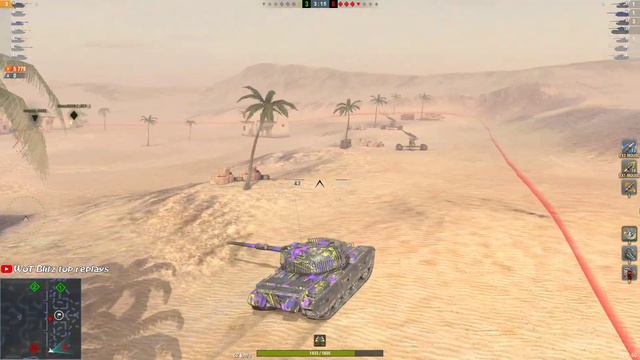 WZ-132-1 • 4 frags • 8.9k dmg • WoT Blitz