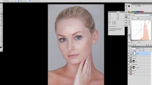 Skin Colour Correction Using Curves in Photoshop