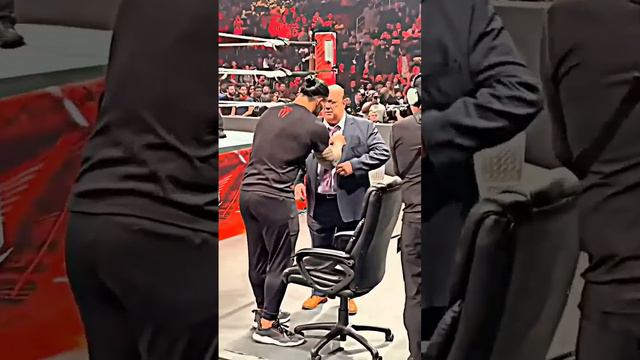 Roman Reigns Always Respect Pual Heyman ❤️|Roman and Pual Loveviral wwe