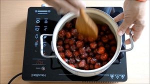 Варенье из черешни без косточек (пятиминутка) — видео рецепт