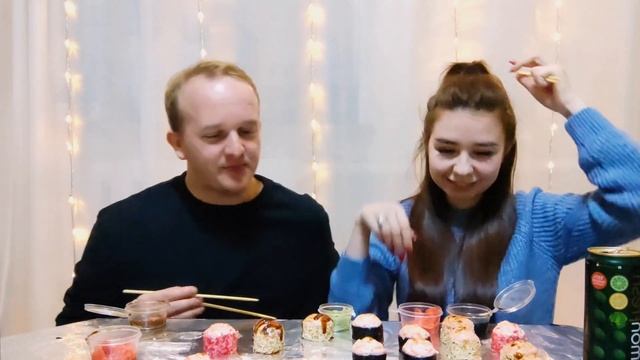 ?МУКБАНГ РОЛЛЫ/Запечённые РОЛЛЫ/Смеялись до слез ? смотреть онлайн