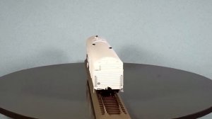 изотермический вагон АРВ МК-4 1:87 (bergs) железная дорога обзор масштабная модель / railway model