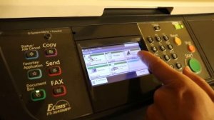 #Kyocera How to scan to flash drive on Kyocera FS 3640