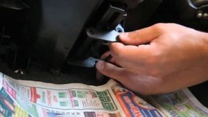 TOYOTA COROLLA E11 1.9D. Замена салонного фильтра/ Cabin filter replacement