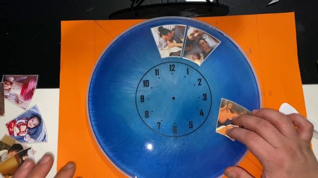 Epoxy Resin Photo frame and Clock 4K смотреть онлайн
