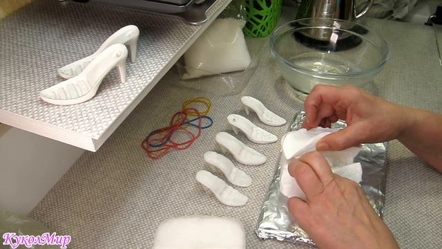 Обувь для куклы (doll) силиконовый молд |Заготовка подошвы для обуви | КуколМир смотреть онлайн