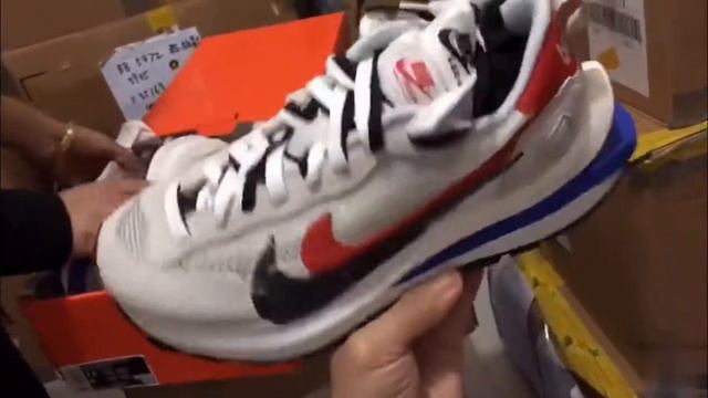 Sacai x Nike Vaporwaffle Sport Fuchsia Game Royal Ready To Ship