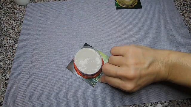 Молд из гипса. Личико для ватной елочной игрушки.