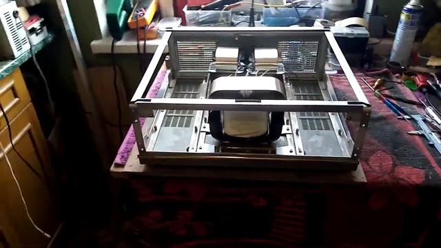 Ламповый усилитель мощности РМВ. Установка силового и выходных трансформаторов