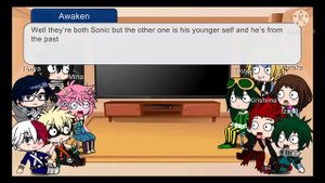 MHA react to Sonic pt. 2
