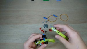 Как сделать стреляющий Пистолет-револьвер из Лего техникс