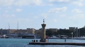 Mandraki Harbour, Old Town Rhodes