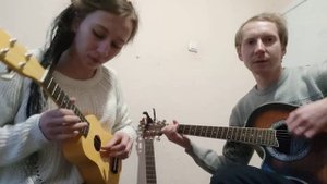 Майк Науменко - Когда я знал тебя совсем другой (гитара и укулеле cover)