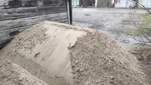 купил 5 тонн песка для бетонных работ, цены просто ошалеть