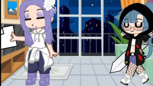 ~[что было бы если бы я вступила в акацуки]~[2/?]~//☁️🩸//~