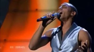 Eurovision 2008 Israel - Boaz -The Fire In Your Eyes English Translation
