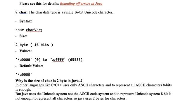 What are Data Type In Java? | Java Programming For Beginners