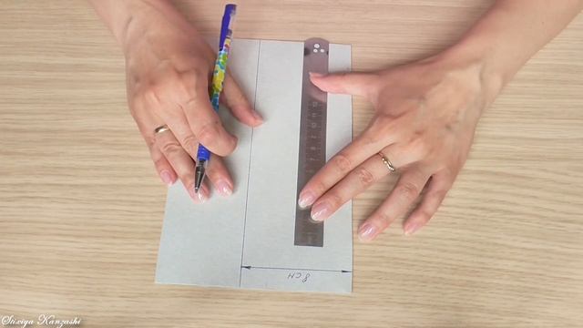 Как сделать шаблон для изготовления бантиков / П-шаблон