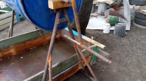Ручная бетономешалка своими руками / Hand mixer with own hands