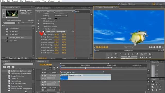 Работа с масками и эффектами в Premiere Pro при видеомонтаже, урок для начинающих на русском