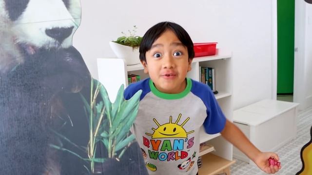 Ryan's World Tour Around The World To Collect Gems!!!