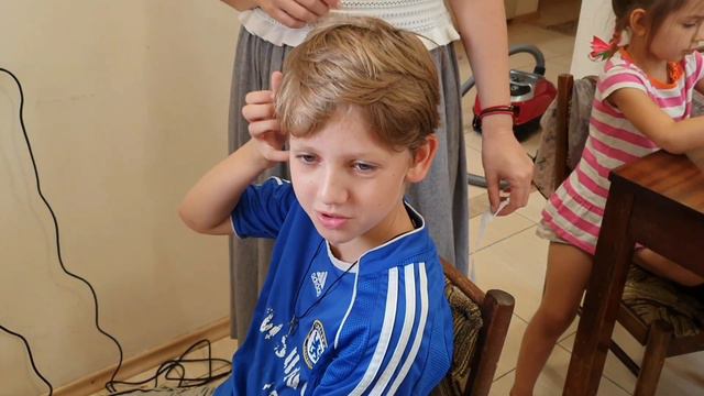 Людочка приехала в гости) Преображение наших мужчин!)